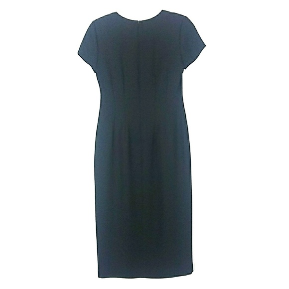 ☆ Liz Claiborne Long Short Sleeve Formal w/slit - Picture 2 of 5